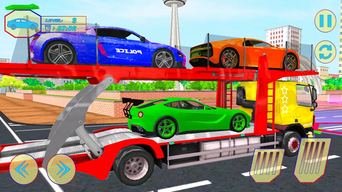 Truck Simulation Car Parking