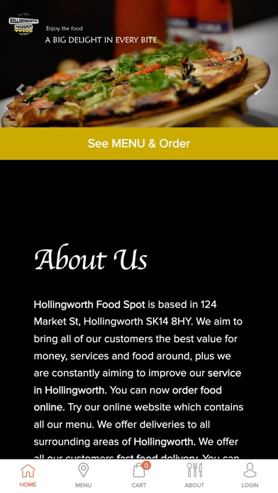 Hollingworth food spot top