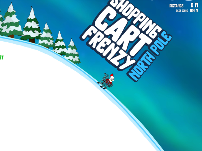 Shopping Cart Frenzy Northpole