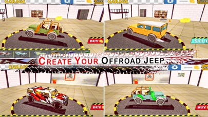 crazy jeep drive offroad taxi Screenshot