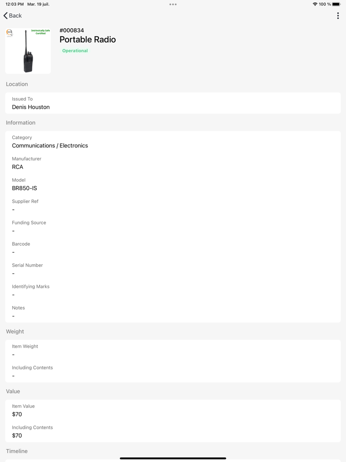D4H Equipment Management