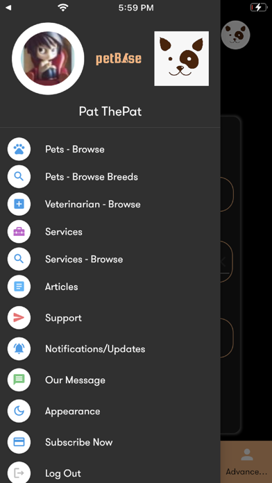 petBase Screenshot
