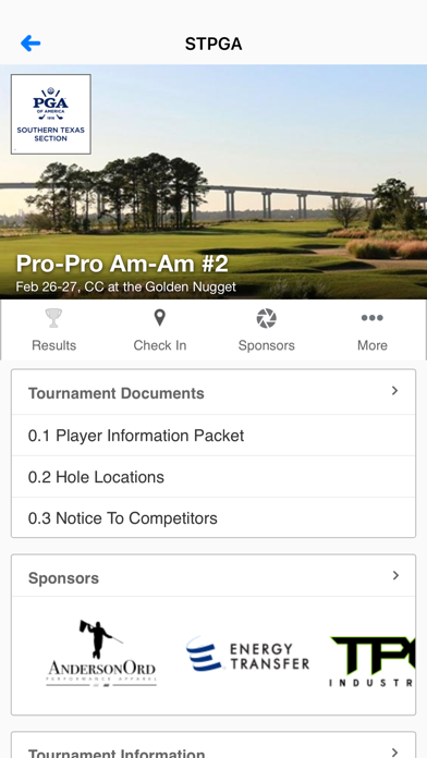 Southern Texas PGA Screenshot
