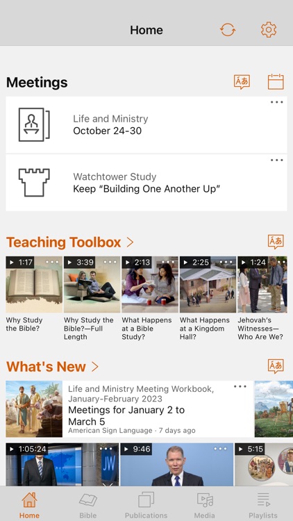 JW Library Sign Language