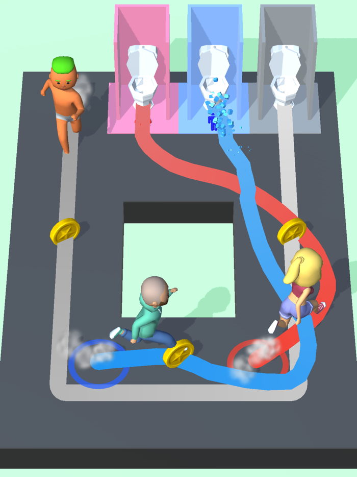 Need To Pee - draw puzzle -