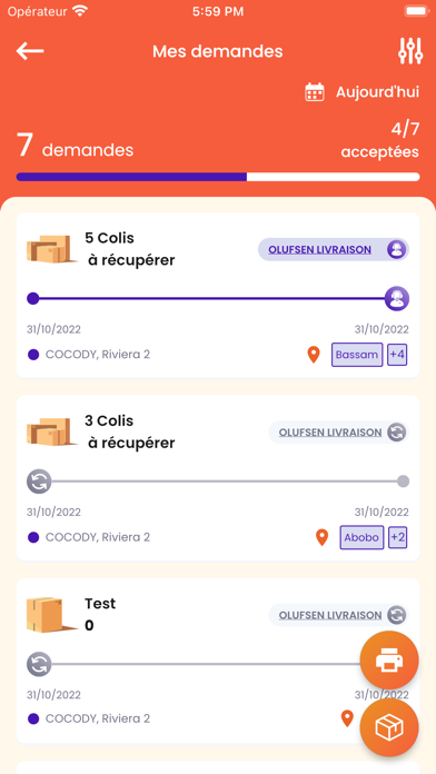 iTeliya Fournisseur Screenshot