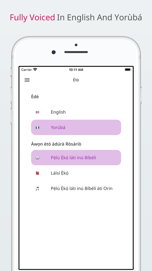 #3. Rosary In Yoruba and English (iOS) 由: Athena Tech Services
