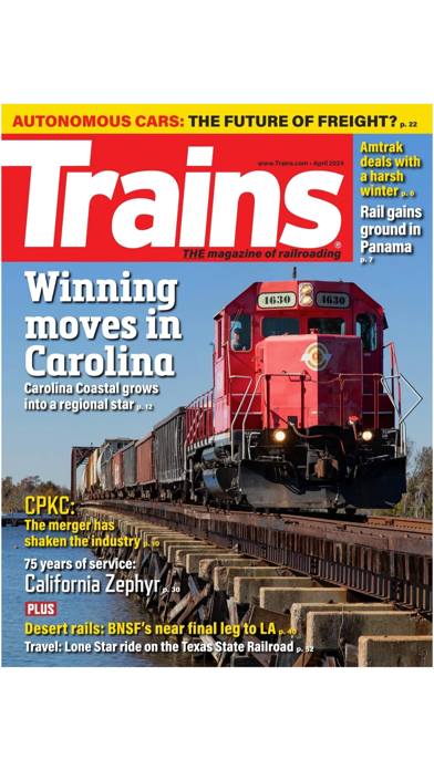 Trains Magazine Screenshot