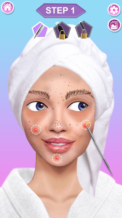 Diy Makeup Look:fashion dresup Screenshot