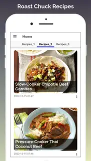 roast chuck recipes iphone screenshot 3