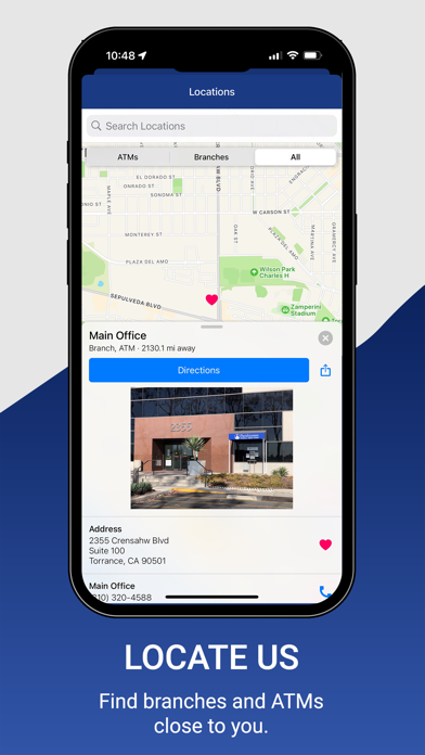 Parishioners FCU Screenshot