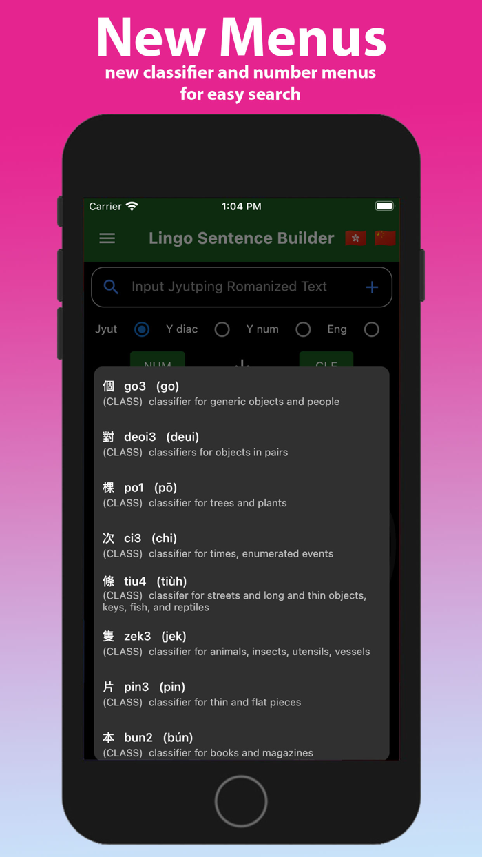 CNF Cantonese Romanization
