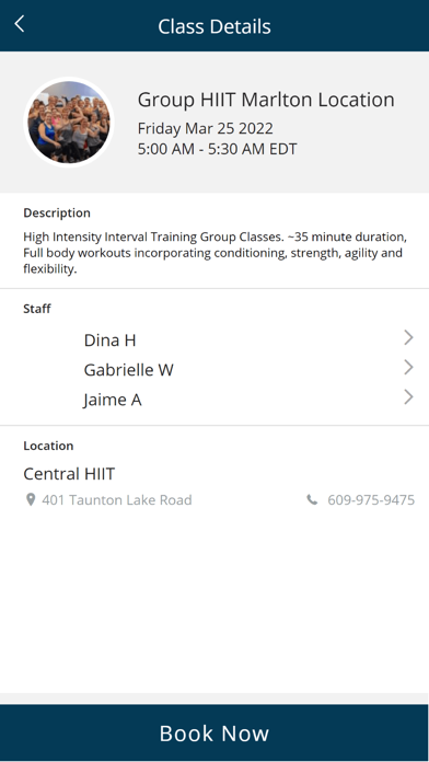 Central HIIT Screenshot