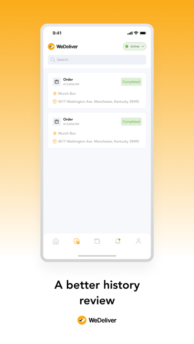 WeDeliver Captains Screenshot