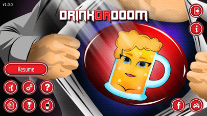 Drink Or Doom: Drinking gameのおすすめ画像1