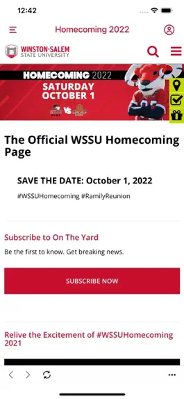 Game screenshot WSSU Alumni apk