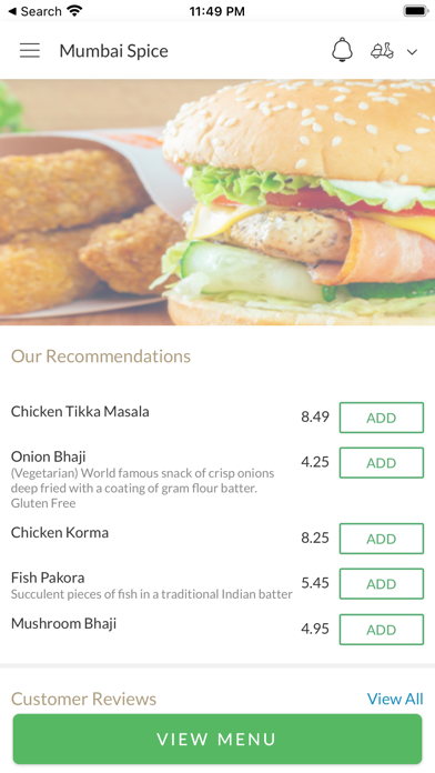 Mumbai Spice Screenshot