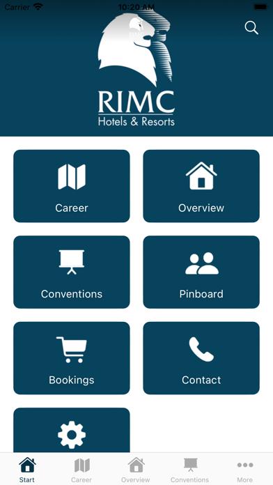 RIMC Hotels & Resorts Screenshot