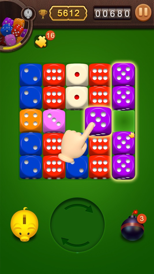 #1. Dice Jigsaw Puzzle (iOS) 由: ORANGE GAME PTE. LTD.