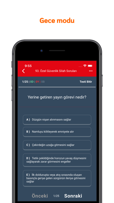 Özel Güvenlik Soruları Screenshot