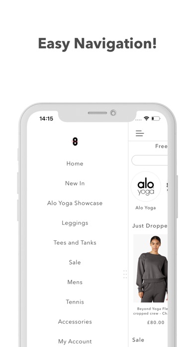Boutique 8 - Activewear Screenshot