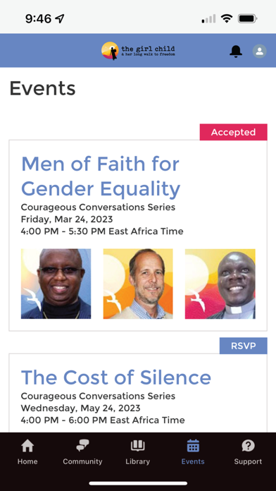 Girl Child Long Walk Hub Screenshot