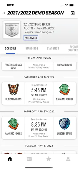 Game screenshot Canlan Sports Stats mod apk