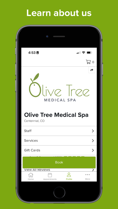 Olive Tree Medical Spa Screenshot