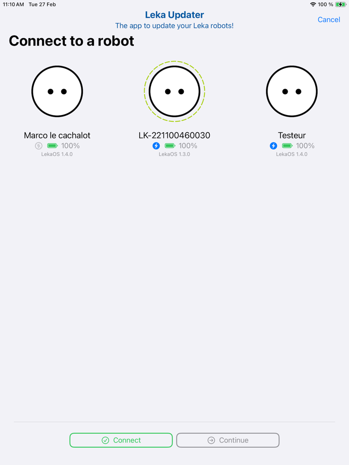 #1. Leka Updater (iOS) بواسطة: APF France handicap