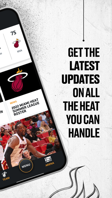 Miami HEAT Mobile Screenshot