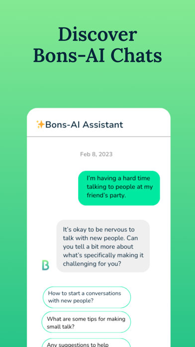 Bonsai Wellness App Screenshot
