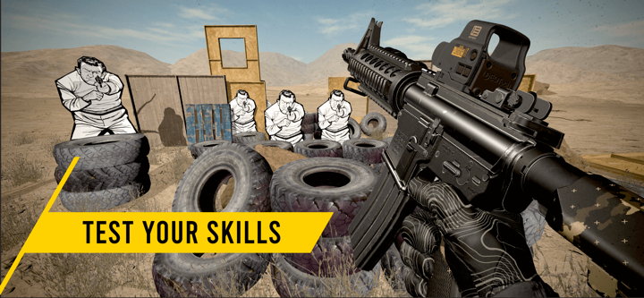 GUNSIM - 3D Gun Shooter FPS screenshot 2