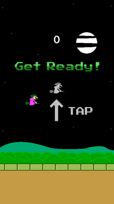 Screenshot #2 pour Jumpy Witch - Flappy Flyer
