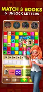 Word Wager - Match 3 Word Game screenshot #1 for iPhone