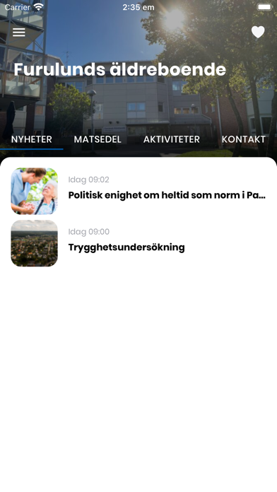 Partille Äldreomsorg Screenshot