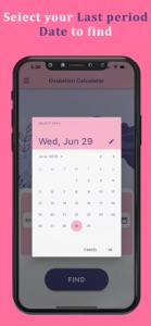 Ovulation + Period Tracker App screenshot #2 for iPhone