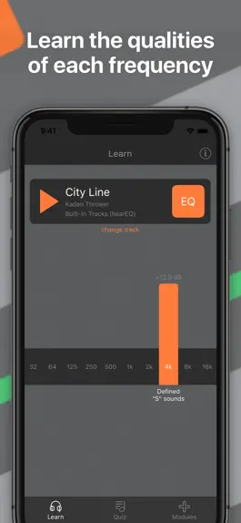 Game screenshot hearEQ: Ear training for EQ apk