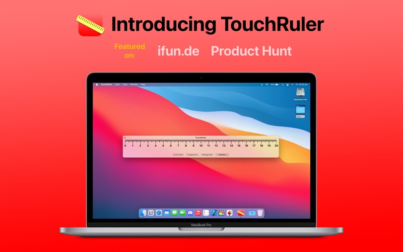 Screenshot #1 pour TouchRuler