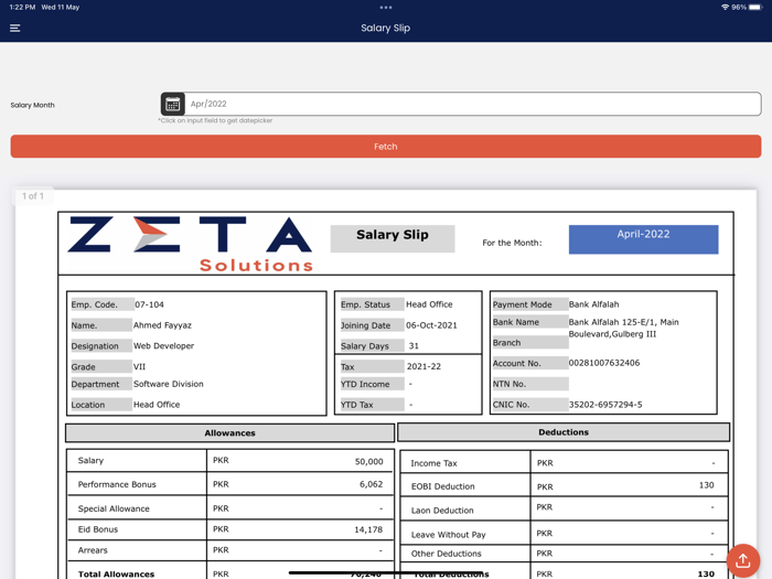 Dropware Employee Self Service