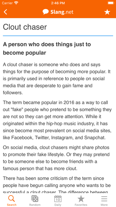 Screenshot #6 for Slang Dictionary