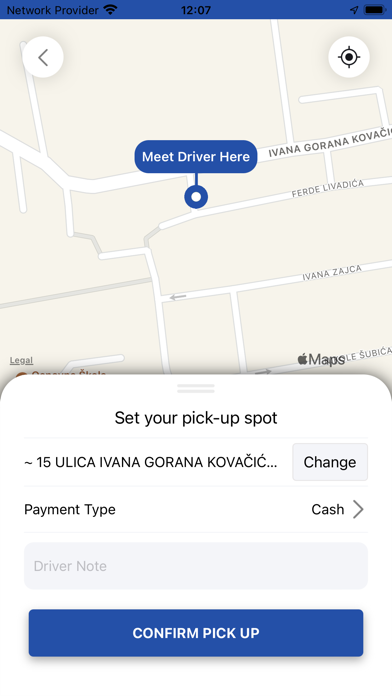 Osječki Taxi Screenshot