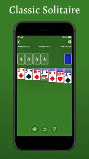 solitaire — classic card game iphone screenshot 1