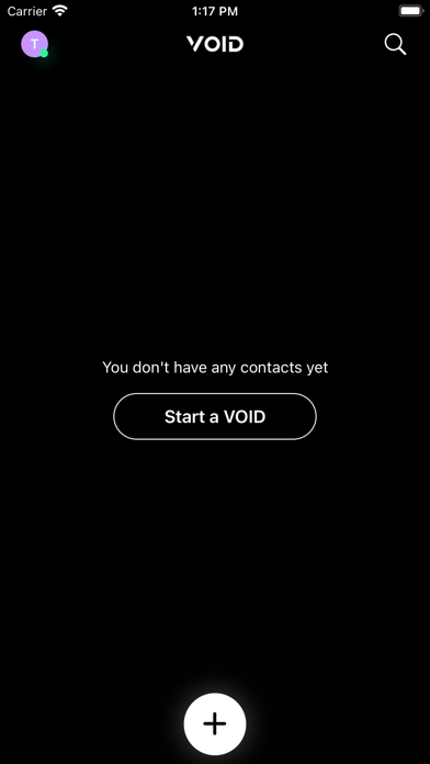 VOID - Private Messenger Screenshot