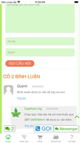Game screenshot Cây thuốc quý Việt Nam hack