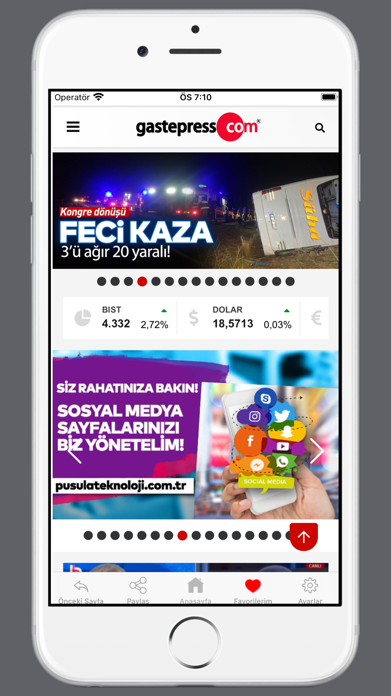 Gastepress Screenshot