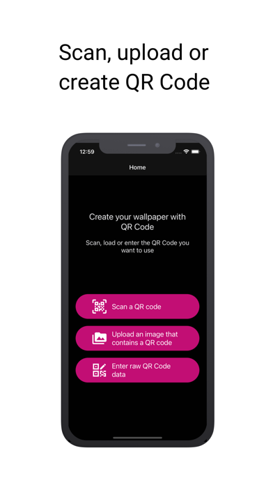 QRlockscreen - wallpapers & QR Screenshot