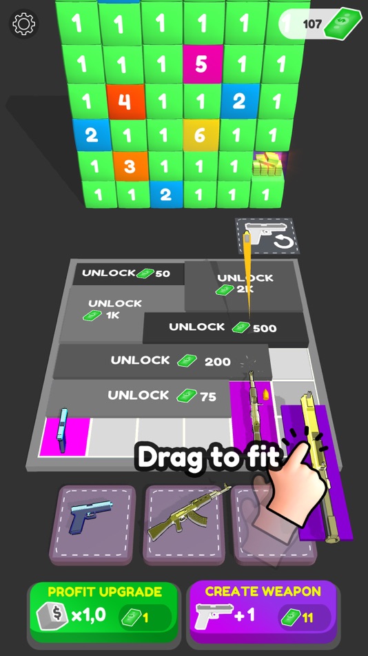 #1. Rich Guns (iOS) Podle: Legal Radiation Team