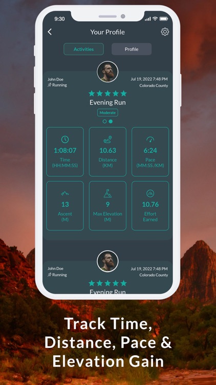 Silverlight: Social Hiking App