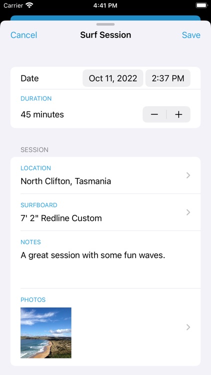 SurfTrackr: Surfing Journal