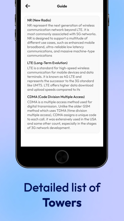5G/4G LTE Find Cellular Tower screenshot-3